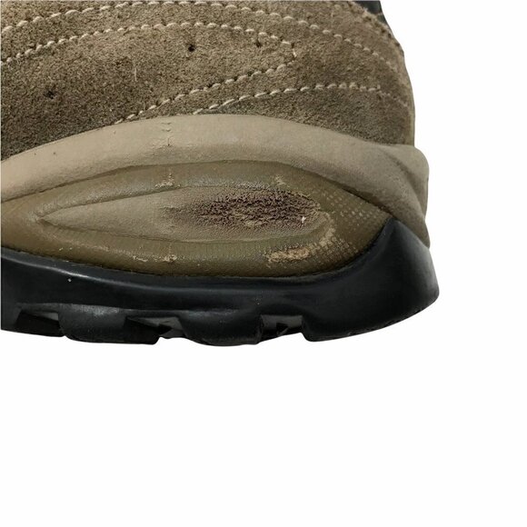 Asolo Mens Hiking Shoes Brown Orange Leather Mid Top Lace Up Waterproof 8.5 M